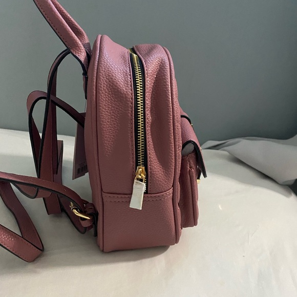 Mauve small backpack - Picture 7 of 8
